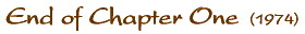 End of ChapterOne