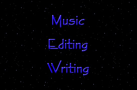 Music, writing, website